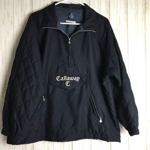 Callaway 3/4 Zip Jacket w/Front Pocket Medium